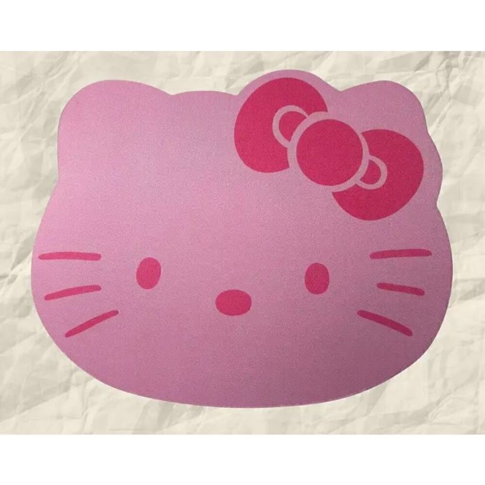 🎉HP🎉NWT NEW Hello Kitty Pink Bow Non-Slip Rubber Office Mouse Pad